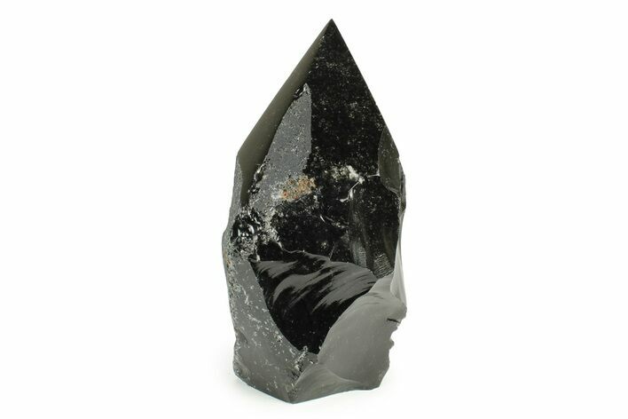 Free-Standing Polished Obsidian Point - Mexico #242443